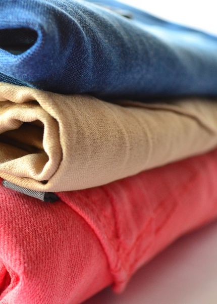 Grozavu Joggers – elastic waist, cotton blend, black