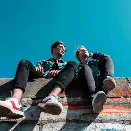 Men’s pants outfit: tee, hoodie and joggers by Grozavu