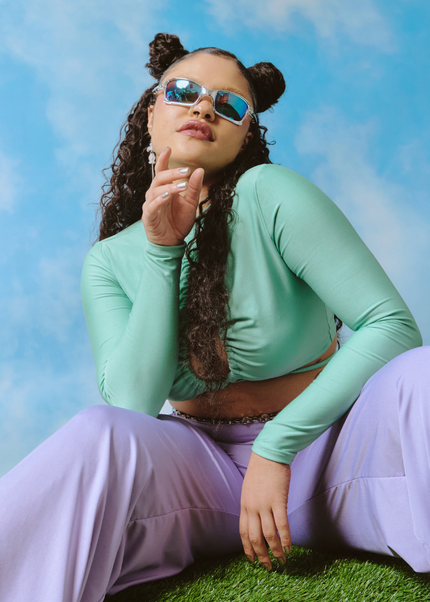 Grozavu Pants – slim fit, soft twill, sand