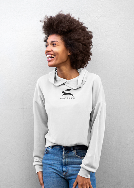 Grozavu Women’s Essentials collection – premium cotton tees & hoodies