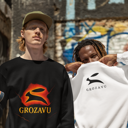 Grozavu Tee men – cotton, black