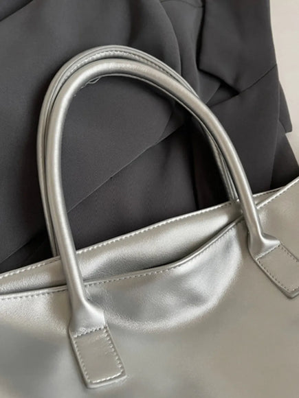 BESSERES LEBEN PU-Leder Tragetasche