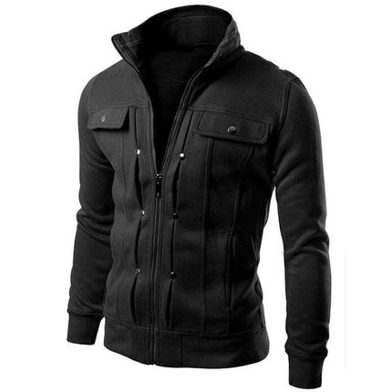 Cardigan Multi Button Hoodies Men Fashion Tracksuit at €53.99