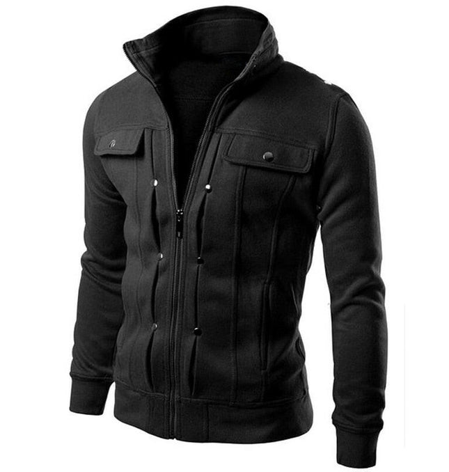 Cardigan Multi Button Hoodies Men Fashion Tracksuit at €53.99