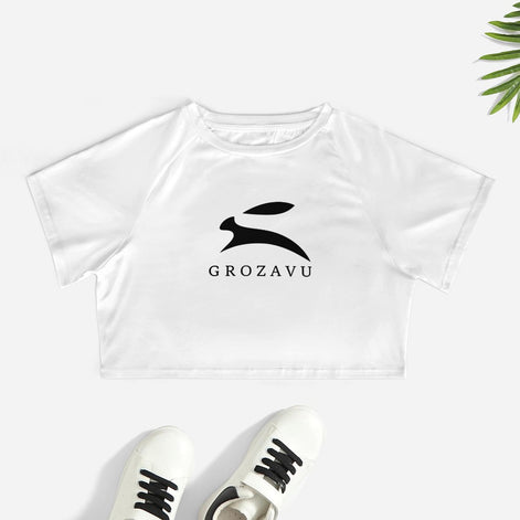 Grozavu | Milk Silk Crop Top – Luxury Wear