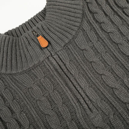 Pulover Retro din Lână - Croi Lejer