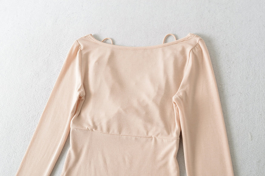 Twisted Lace Long Sleeved T-shirt