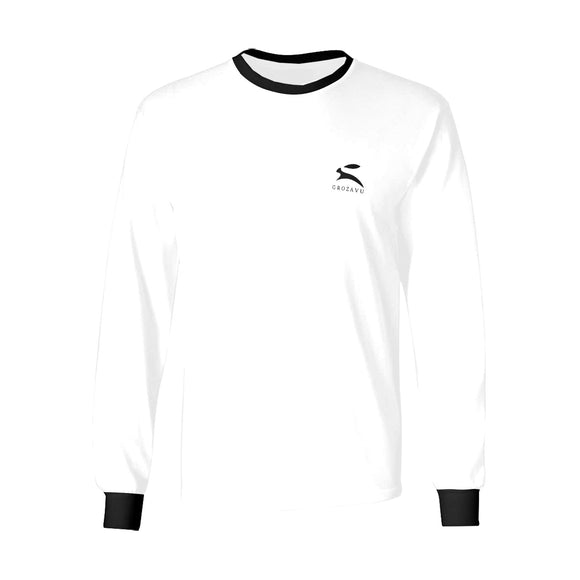 Maglione di Cotone per Ragazzi – Grozavu Bunny Bianco e Nero