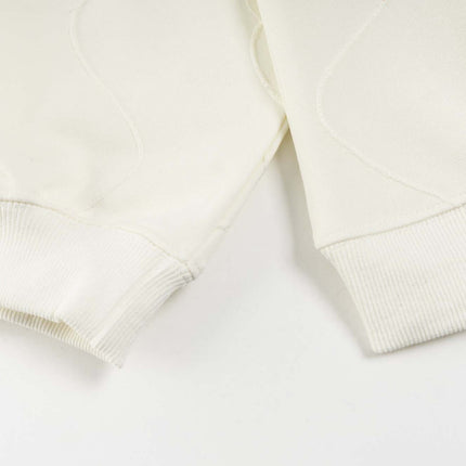 Hanorac Streetwear cu Litere Brodate – Pulover Unisex cu Croială Largă