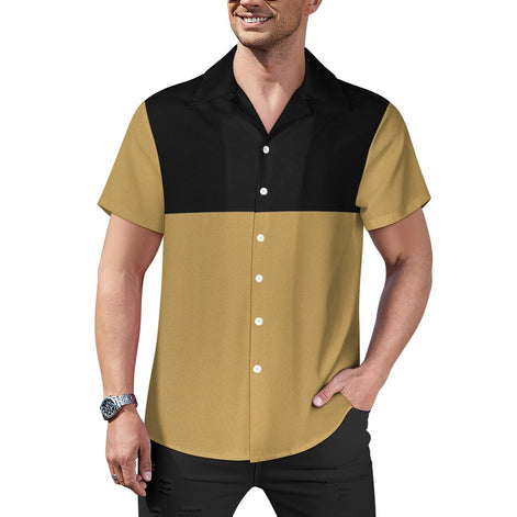 Grozavu | Stretch Cuban Collar Shirt