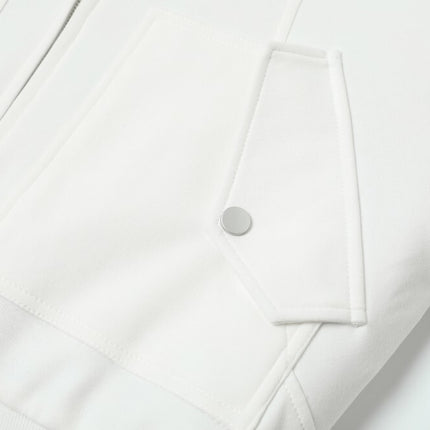 Street Fashion Zipper Hooded Sweatshirt for Men