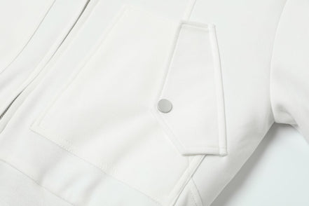 Street Fashion Zipper Hooded Sweatshirt for Men