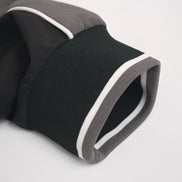 Camisa de Manga Larga con Cuello en V Deportiva Impermeable Negra Blanca