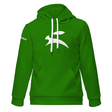 Jungen grüner Hoodie – Grozavu Bunny Logo