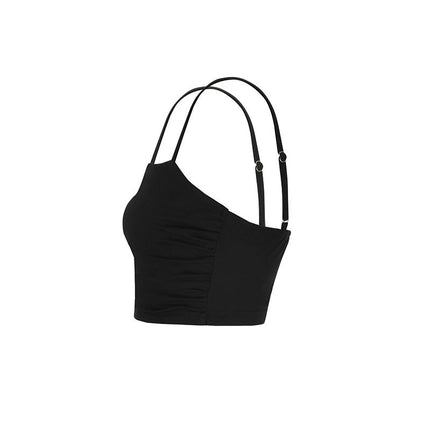 Top sin tirantes de deporte – Corte ajustado