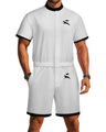 Grozavu | Air Layer Lounge Jumpsuit – Short Sleeve