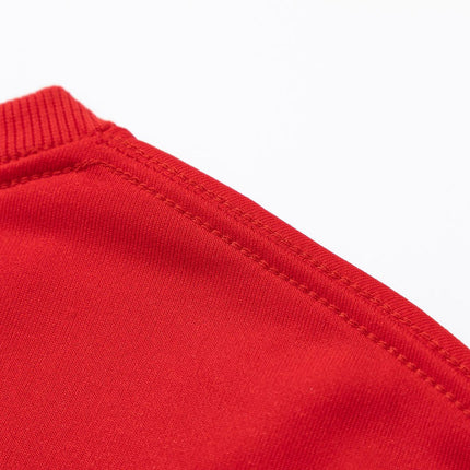 Christmas Reindeer Print Medium-Length Hoodie