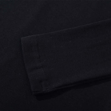 T-shirt à manches longues imprimé - Coupe ajustée