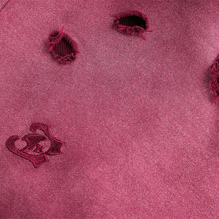 Tie-Dye Farbverlauf Halb-Reißverschluss Hoodie – Lockere Passform