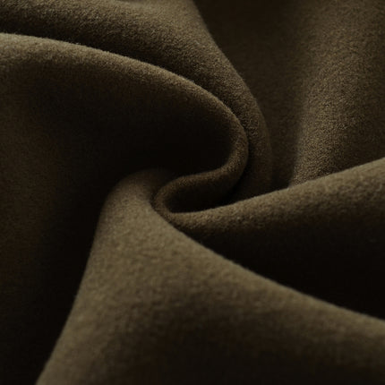 Zipper-Velours-Hoodie-Jacke mit Einsätzen