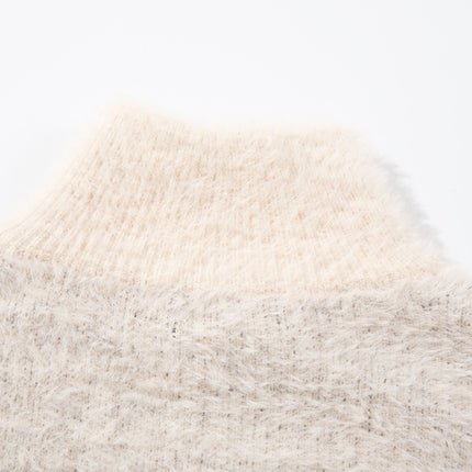 Cardigan en tricot jacquard floral Angel Girl – Coupe ample