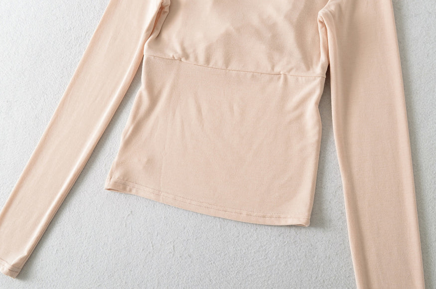 Twisted Lace Long Sleeved T-shirt