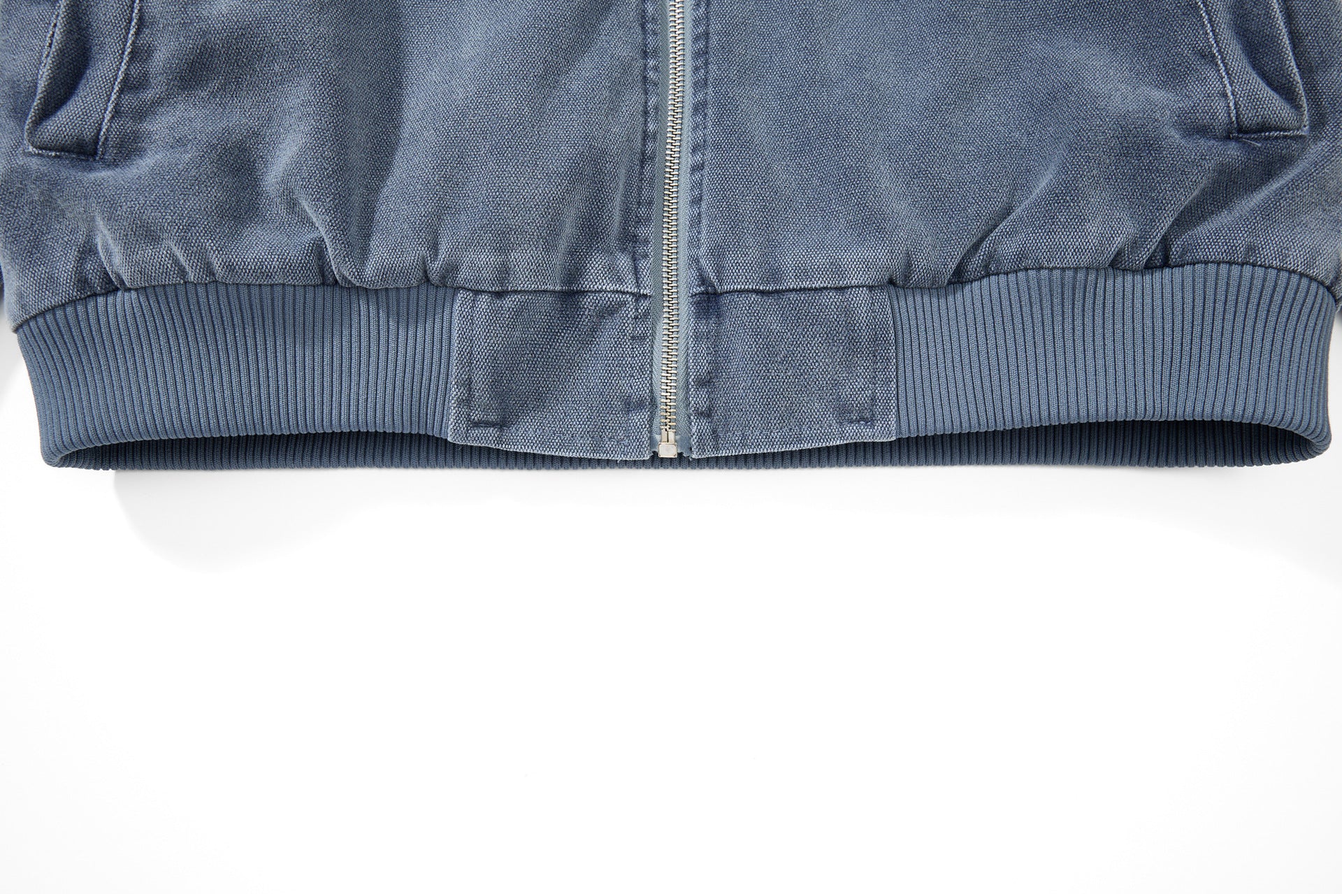 Woolen Collar Cotton Jacket With Fleece