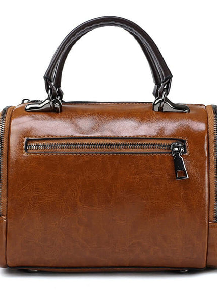 Close-up fabric and fit of Flower Shoulder Bag