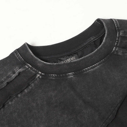 Tricou Retro Spălat Deconstruit