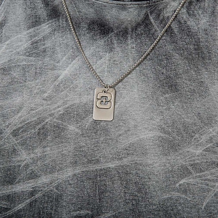 Gradient Ketten-Top – Lockere Passform