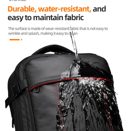 Oxford Cloth Business Travel Backpack – Black, Grey & Blue