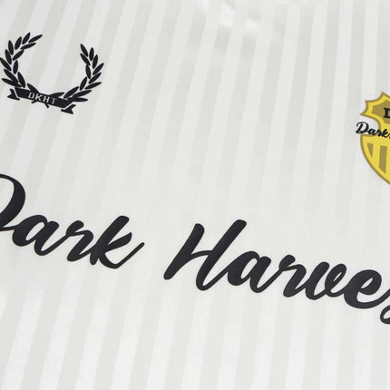 Hanorac retro cu dungi întunecate și patchwork