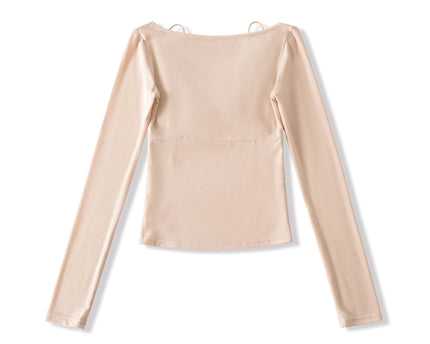 Twisted Lace Long Sleeved T-shirt