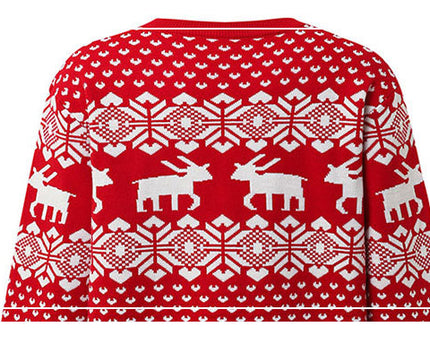 “Pull en tricot décontracté à col rond”