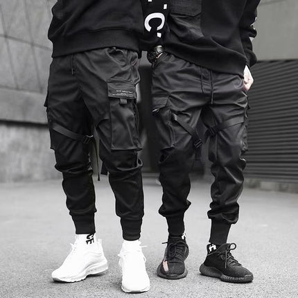 Concealed Personal Leggings Spring In Pants National Fashion Multi-Pocket Casual Loose Trend Work Pants For Men