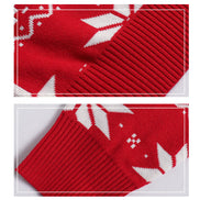 Suéter de punto de estilo navideño para damas