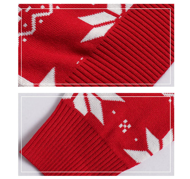 Maglione a maglia stagionale di Natale per donne