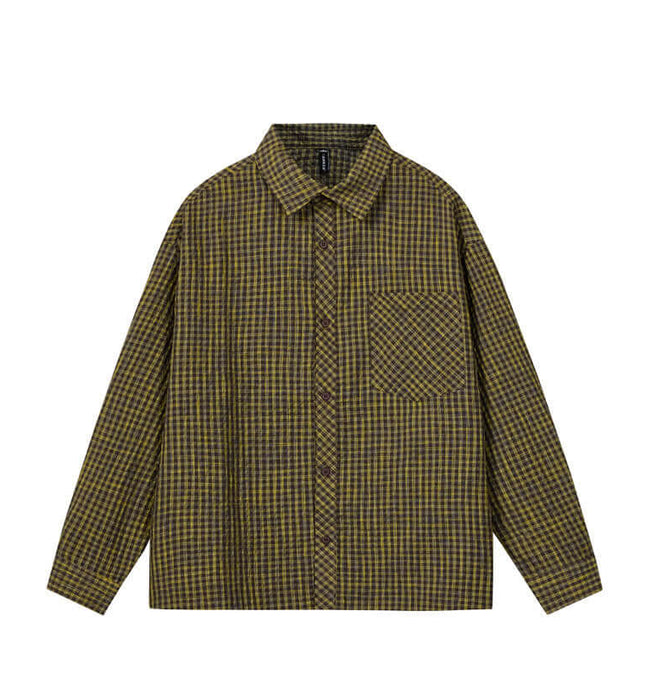 Casual Plaid Shirt – Relaxed Fit