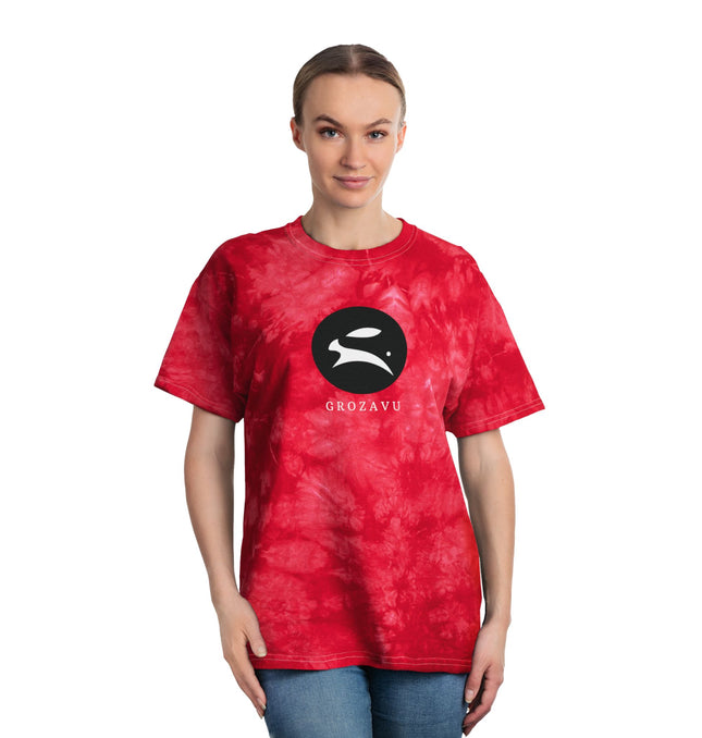 Vibrant Tie-Dye Tee - Trendy Unisex Tee for Festivals, Summer Vibes, Casual Wear, Gift Idea, Comfortable Rainbow Shirt