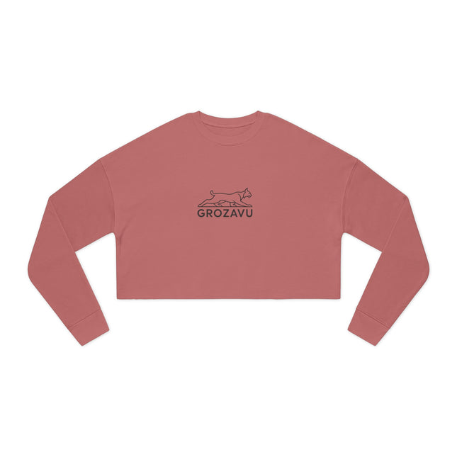 Grave Women's Cropped Sweatshirt - Trendy and Cozy Style for Everyday Wear