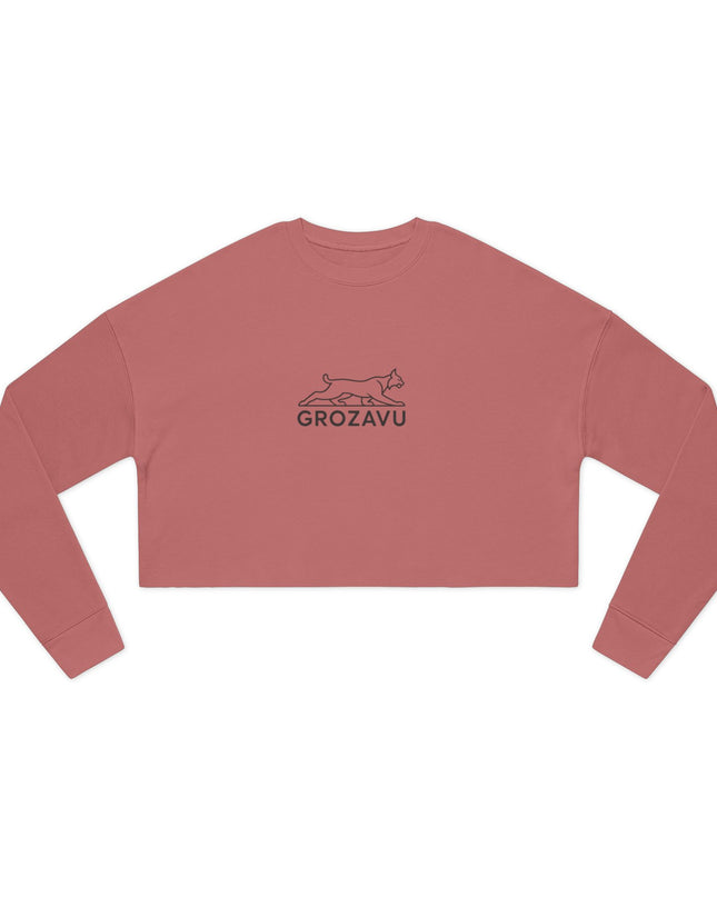Grave Women's Cropped Sweatshirt - Trendy and Cozy Style for Everyday Wear