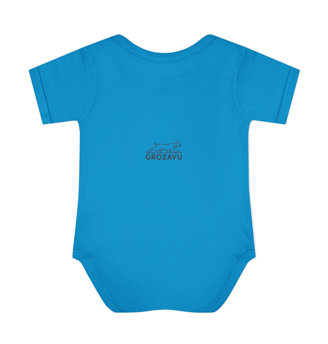 You Me Baby Bodysuit - Cute Infant Orange Outfit for Celebrations
