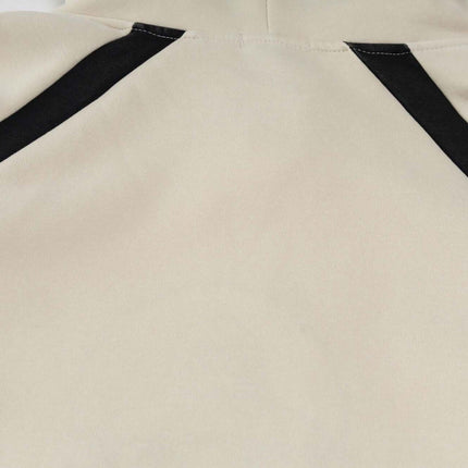 Hoodie en Patchwork de Dessin Animé Rétro – Coupe Ample