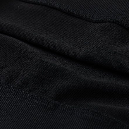 Christmas Reindeer Print Medium-Length Hoodie