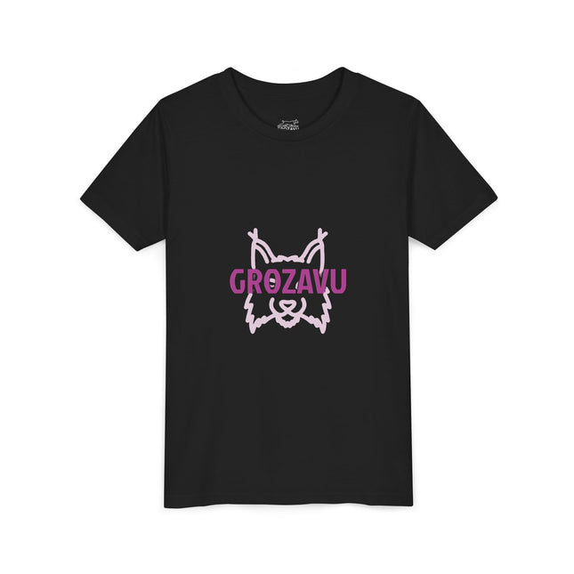 Cool Grave Graphic Youth T-Shirt - Trendy Black Tee for Kids