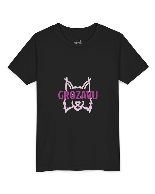 Cool Grave Graphic Youth T-Shirt - Trendy Black Tee for Kids