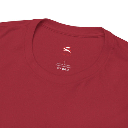 Casual Unisex Heavy Cotton Tee - Grave Logo, Perfect for Everyday Wear
