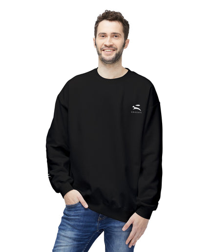 Grozavu | Bequemer Rundhalsausschnitt Fleece für ihn