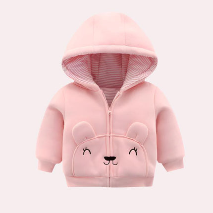 Baby Cotton Hooded Jacket at €58.99