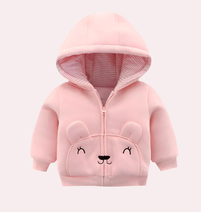 Baby Cotton Hooded Jacket at €58.99